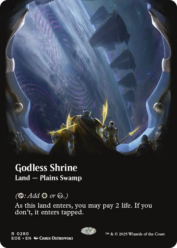 Godless Shrine (Borderless) [Edge of Eternities] | Exor Games Truro