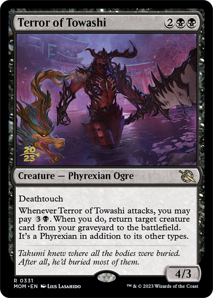 Terror of Towashi [March of the Machine Prerelease Promos] | Exor Games Truro