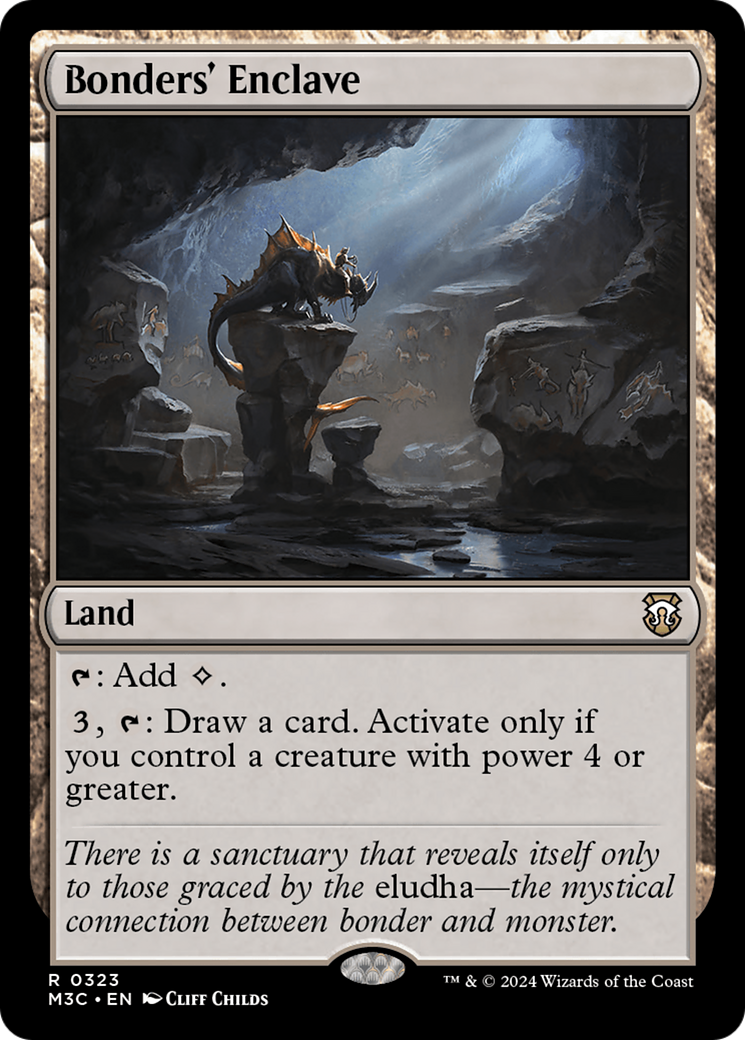 Bonders' Enclave (Ripple Foil) [Modern Horizons 3 Commander] | Exor Games Truro