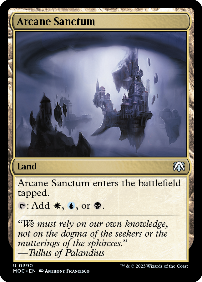 Arcane Sanctum [March of the Machine Commander] | Exor Games Truro