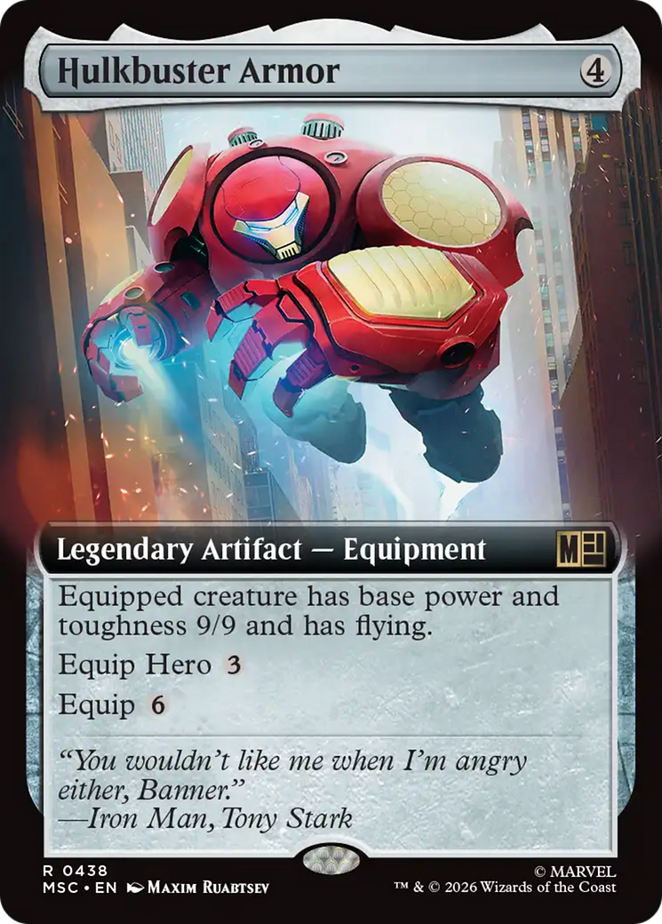 Hulkbuster Armor (Extended Art) [Marvel Super Heroes Commander] | Exor Games Truro