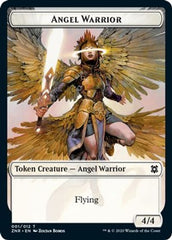 Angel Warrior // Shark Double-Sided Token [Challenger Decks 2021 Tokens] | Exor Games Truro