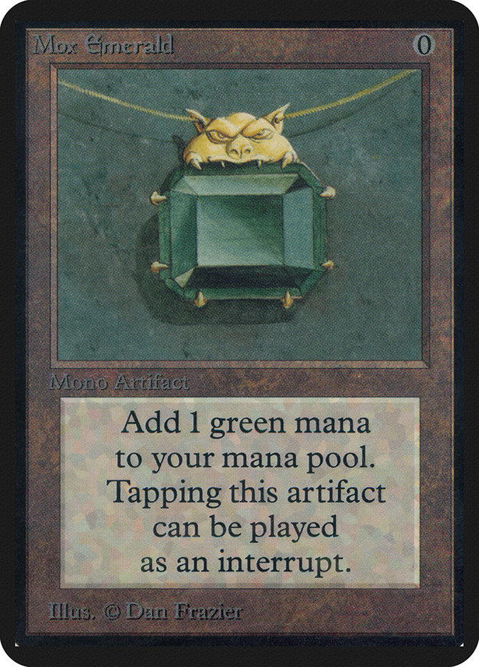 Mox Emerald [Alpha Edition] | Exor Games Truro