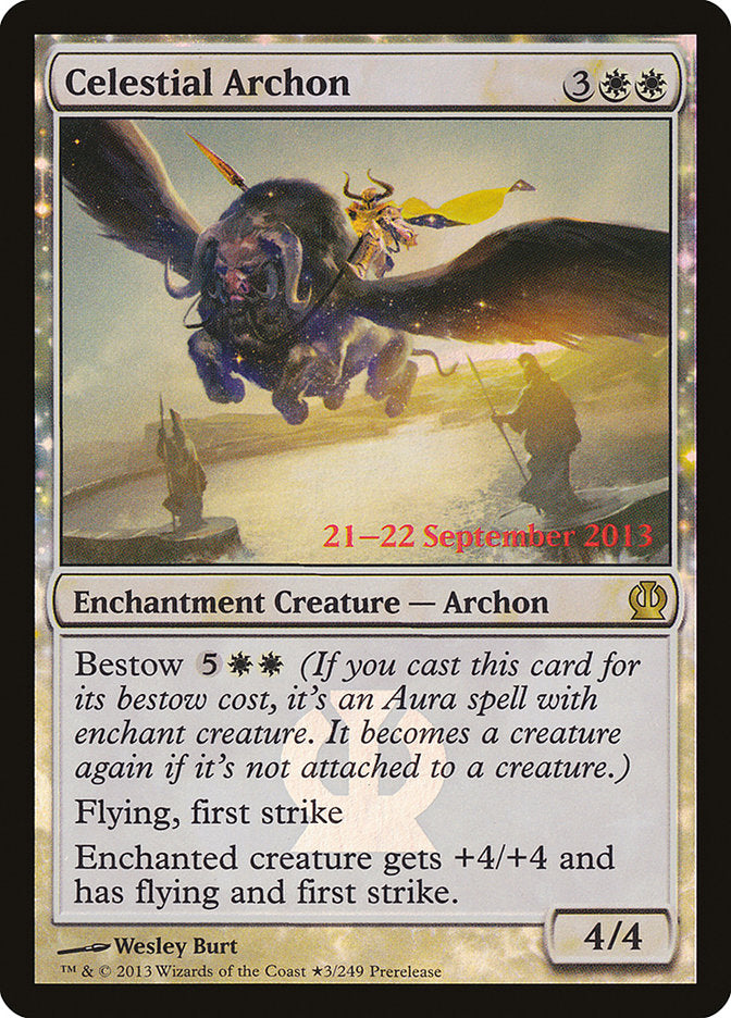 Celestial Archon [Theros Prerelease Promos] | Exor Games Truro