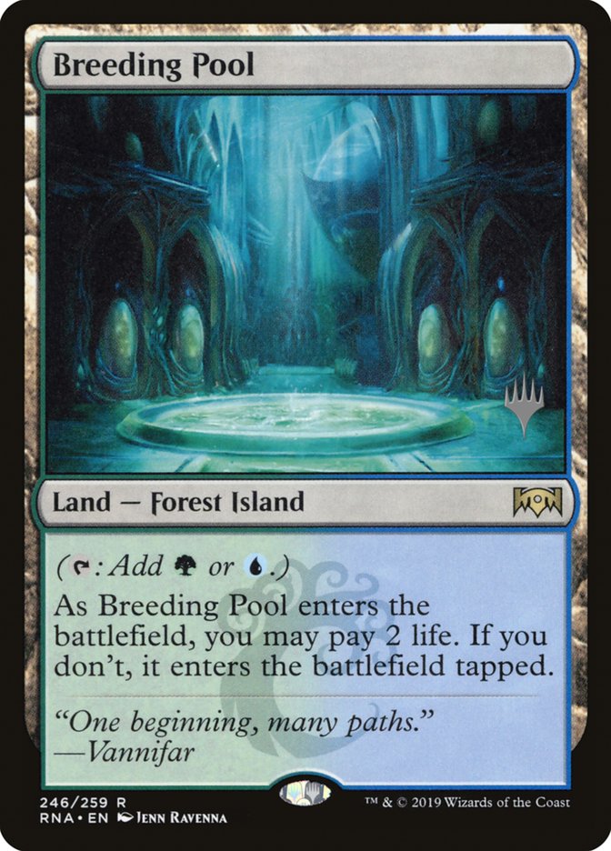 Breeding Pool (Promo Pack) [Ravnica Allegiance Promos] | Exor Games Truro