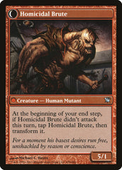 Civilized Scholar // Homicidal Brute [Innistrad] | Exor Games Truro