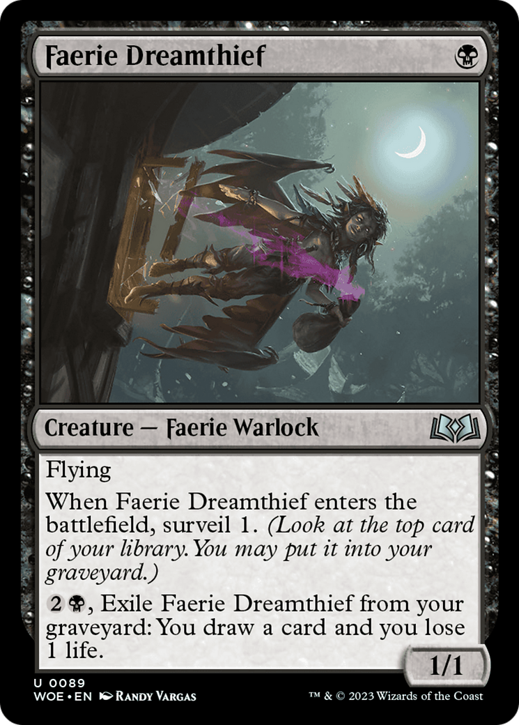 Faerie Dreamthief [Wilds of Eldraine] | Exor Games Truro