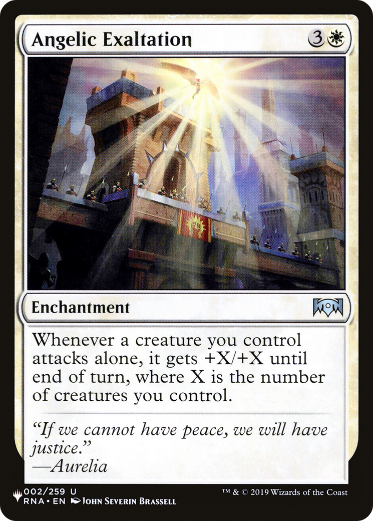 Angelic Exaltation [The List] | Exor Games Truro