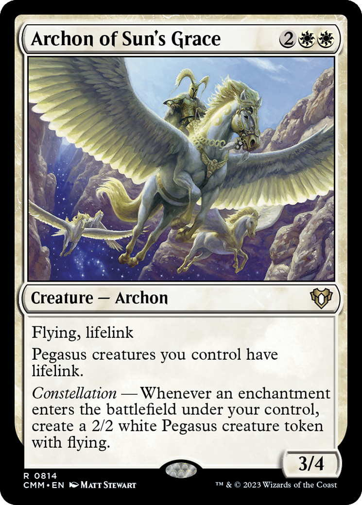 Archon of Sun's Grace [Commander Masters] | Exor Games Truro