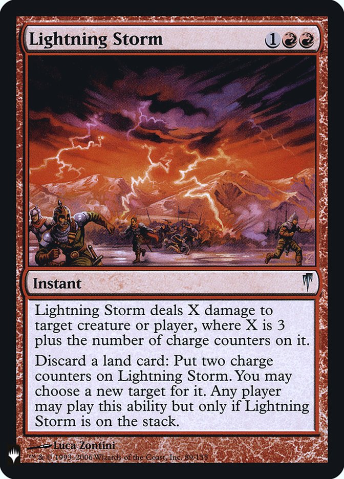 Lightning Storm [Mystery Booster] | Exor Games Truro