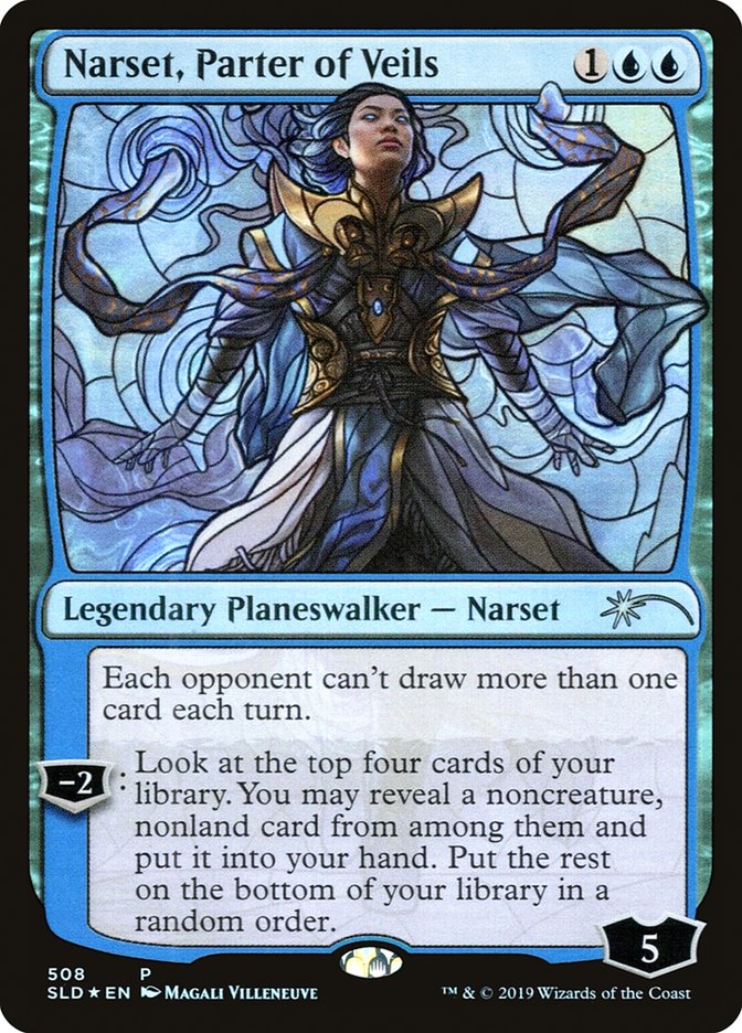 Narset, Parter of Veils (Stained Glass) [Secret Lair Drop Promos] | Exor Games Truro