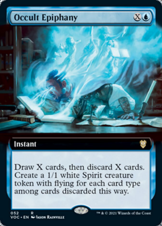 Occult Epiphany (Extended Art) [Innistrad: Crimson Vow Commander] | Exor Games Truro