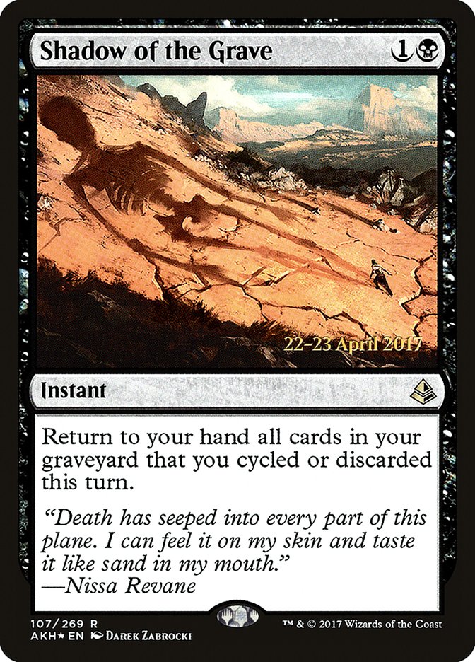 Shadow of the Grave [Amonkhet Prerelease Promos] | Exor Games Truro