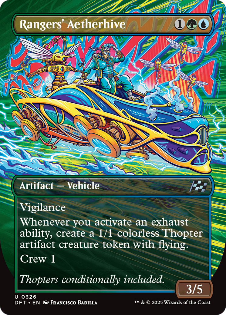 Rangers' Aetherhive (Borderless) [Aetherdrift] | Exor Games Truro