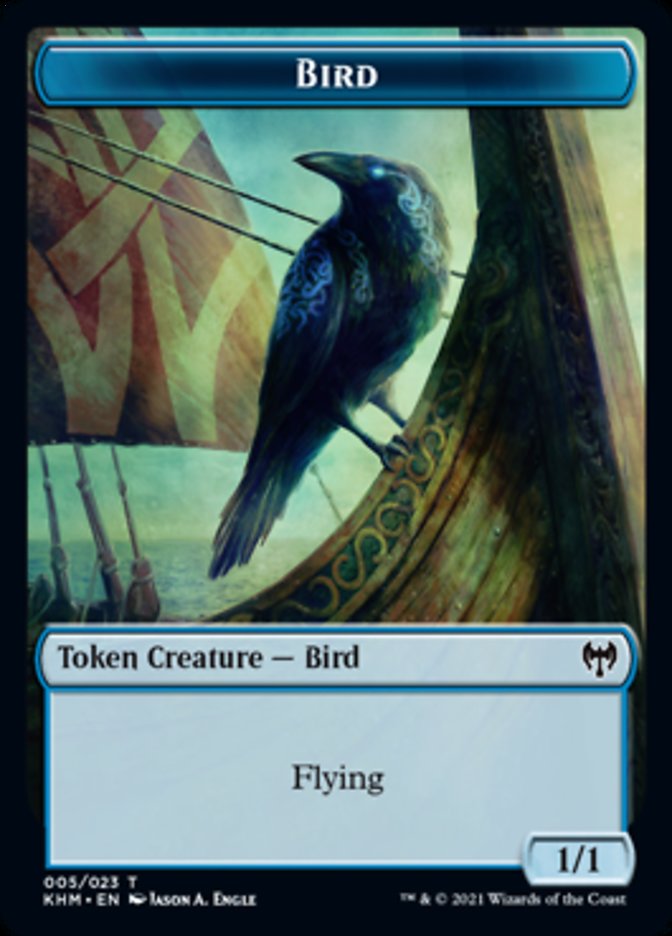 Bird Token [Kaldheim Tokens] | Exor Games Truro