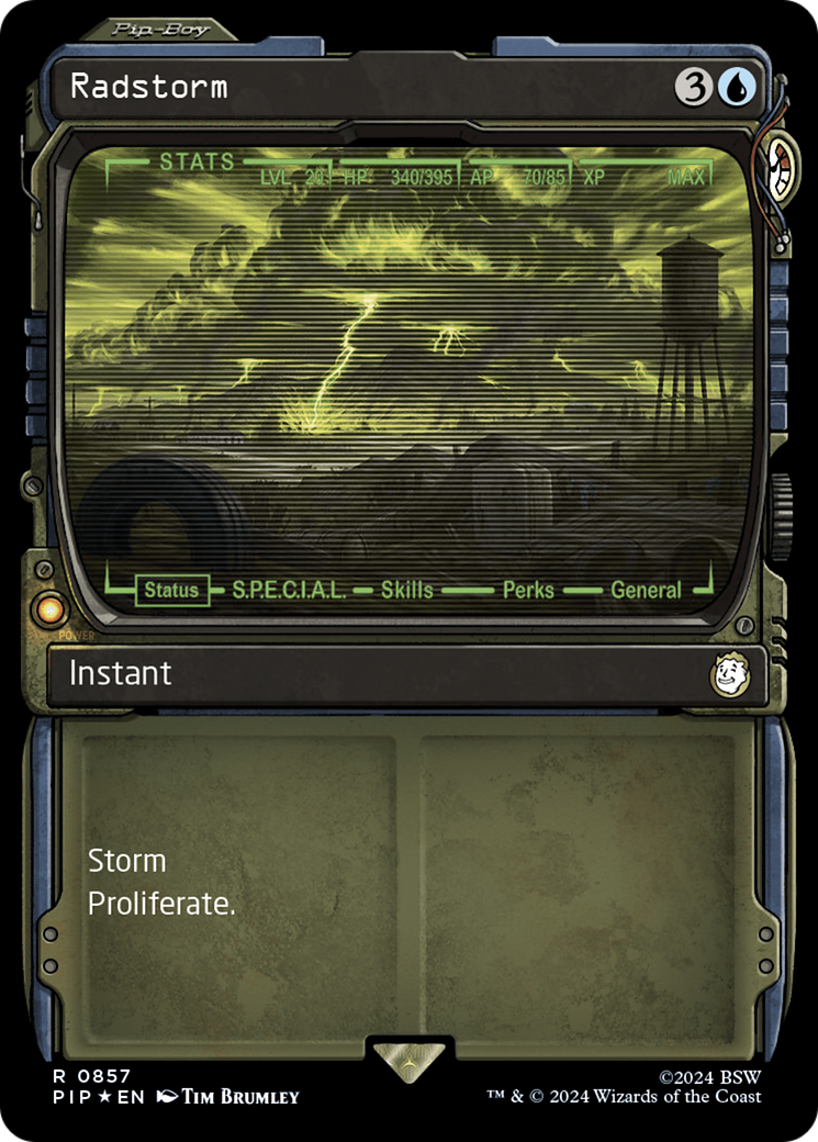 Radstorm (Showcase) (Surge Foil) [Fallout] | Exor Games Truro