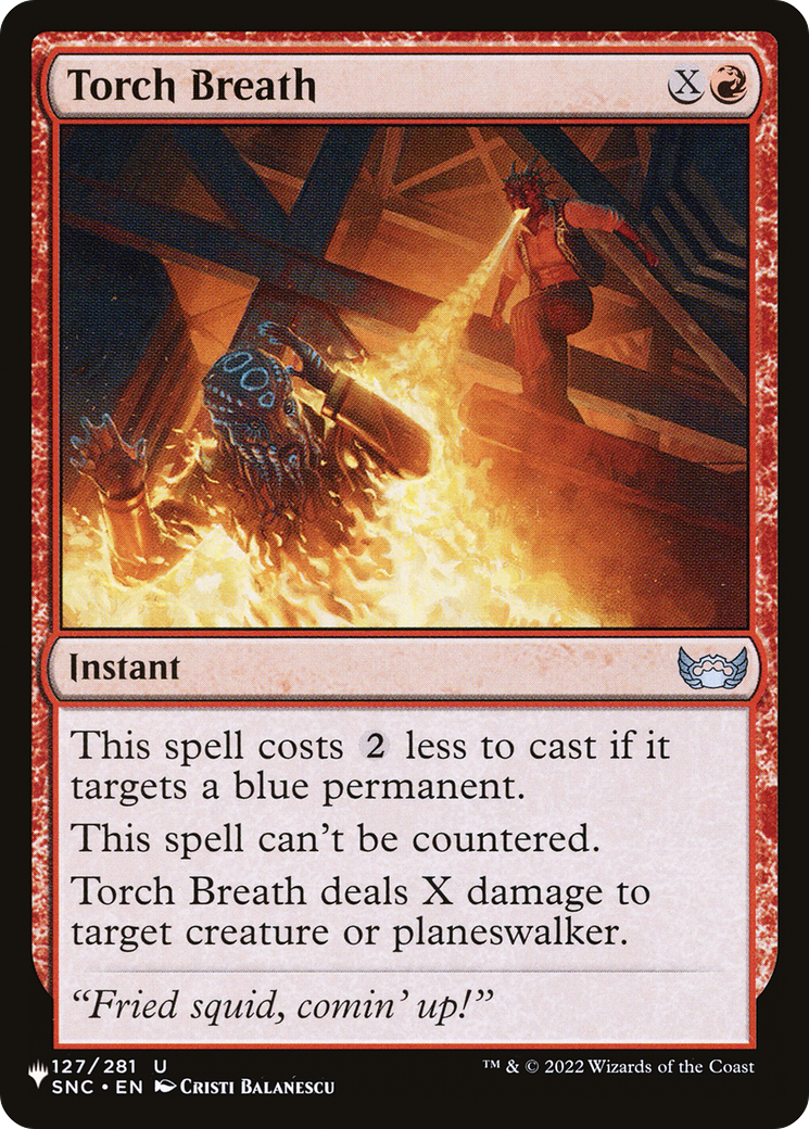 Torch Breath [The List Reprints] | Exor Games Truro