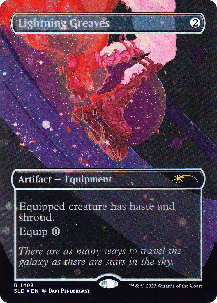 Lightning Greaves (1493) (Galaxy Foil) [Secret Lair Drop Series] | Exor Games Truro