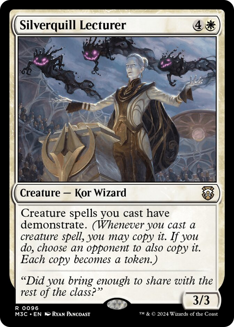 Silverquill Lecturer [Modern Horizons 3 Commander] | Exor Games Truro