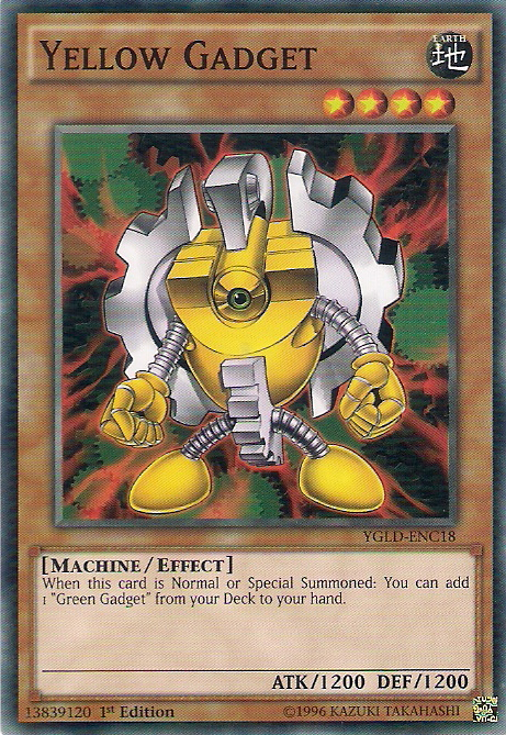 Yellow Gadget [YGLD-ENC18] Common | Exor Games Truro