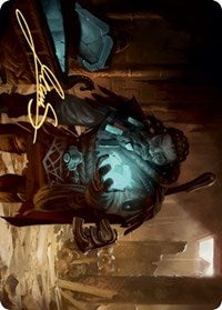 Vault Robber Art Card (Gold-Stamped Signature) [Kaldheim Art Series] | Exor Games Truro