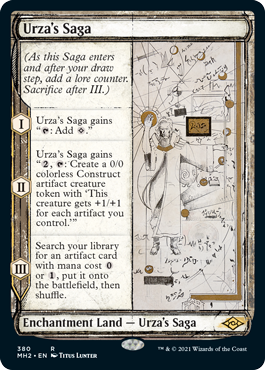 Urza's Saga (Sketch) [Modern Horizons 2] | Exor Games Truro