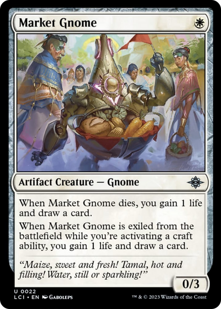 Market Gnome [The Lost Caverns of Ixalan] | Exor Games Truro