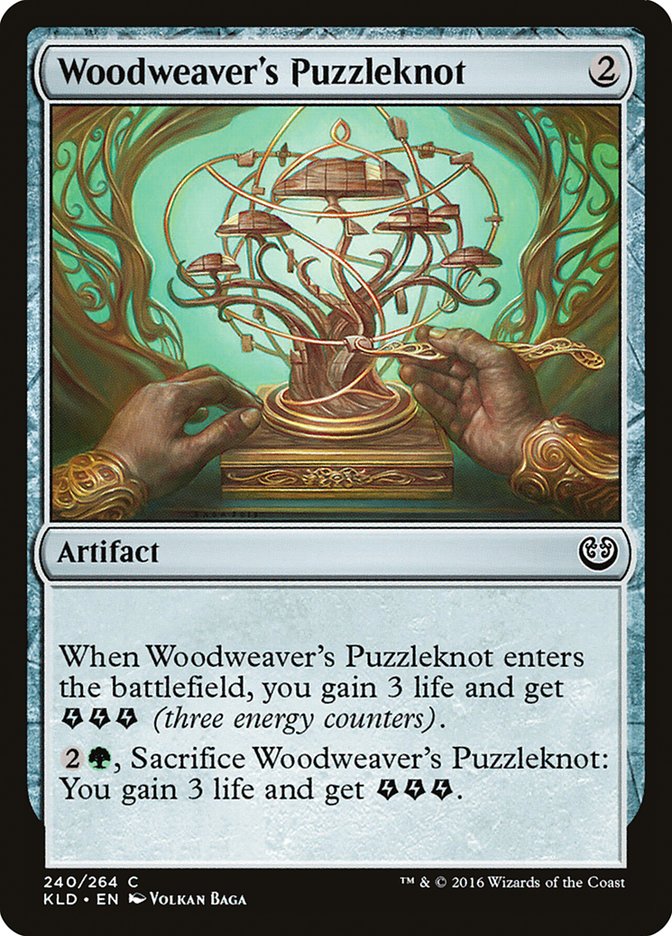 Woodweaver's Puzzleknot [Kaladesh] | Exor Games Truro