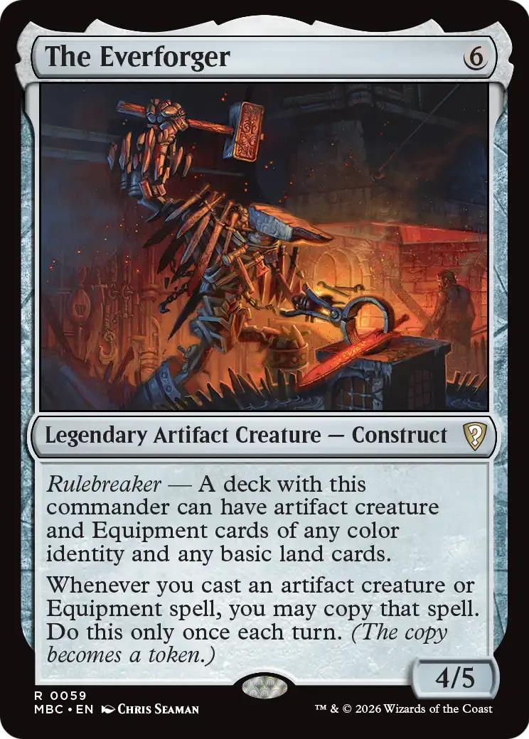 The Everforger [Mystery Booster: Commander Edition] | Exor Games Truro