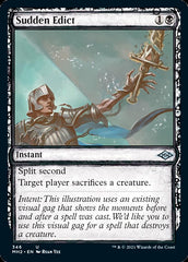 Sudden Edict (Sketch) [Modern Horizons 2] | Exor Games Truro