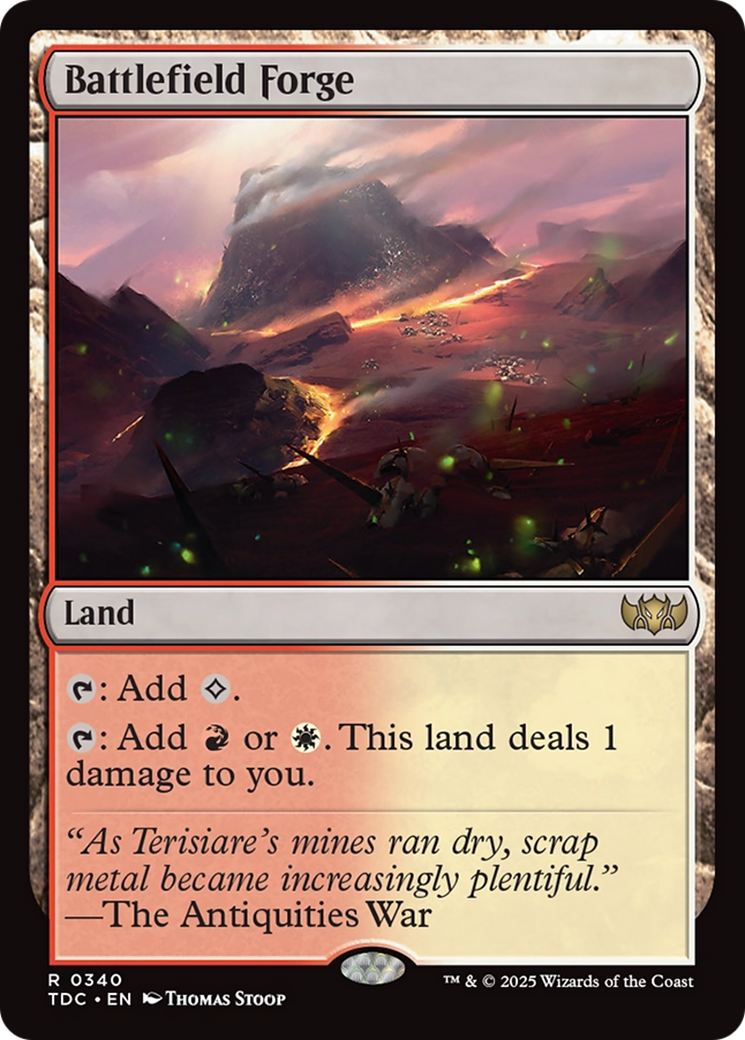Battlefield Forge [Tarkir: Dragonstorm Commander] | Exor Games Truro