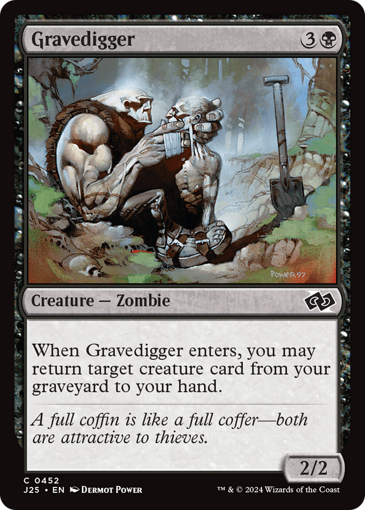 Gravedigger [Foundations Jumpstart] | Exor Games Truro