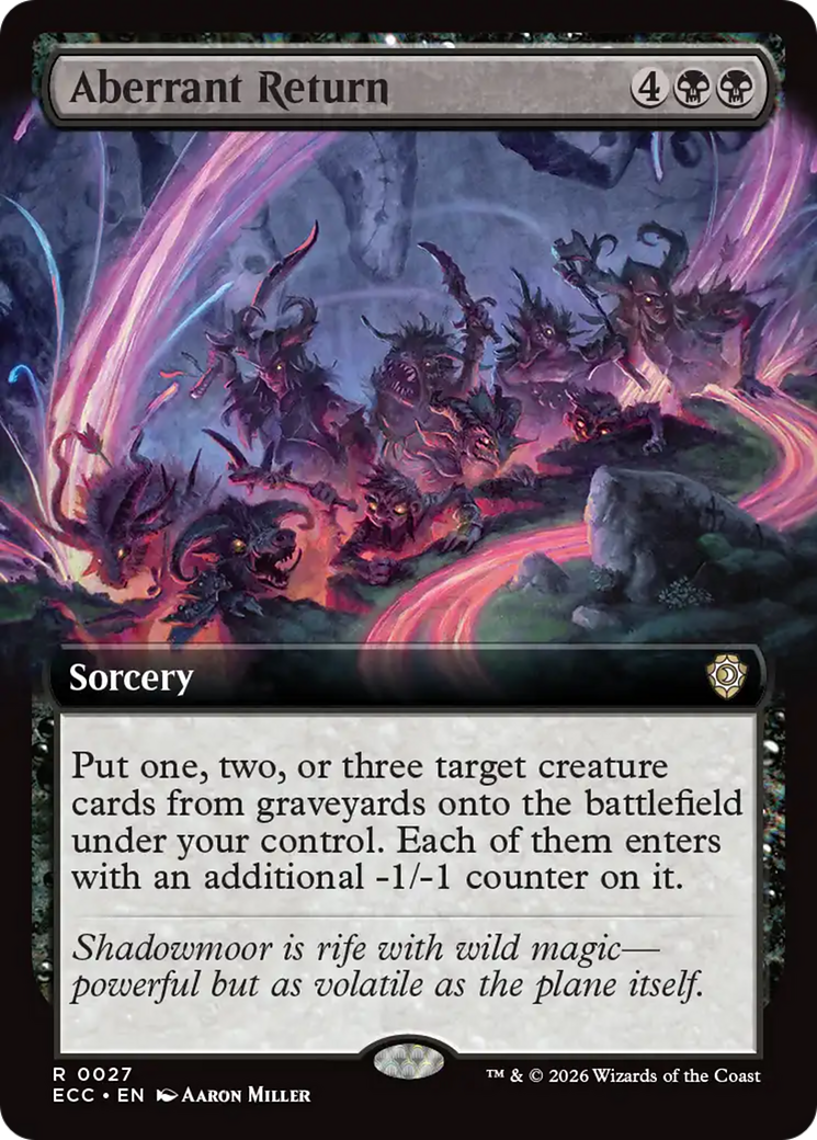 Aberrant Return (Extended Art) [Lorwyn Eclipsed Commander] | Exor Games Truro