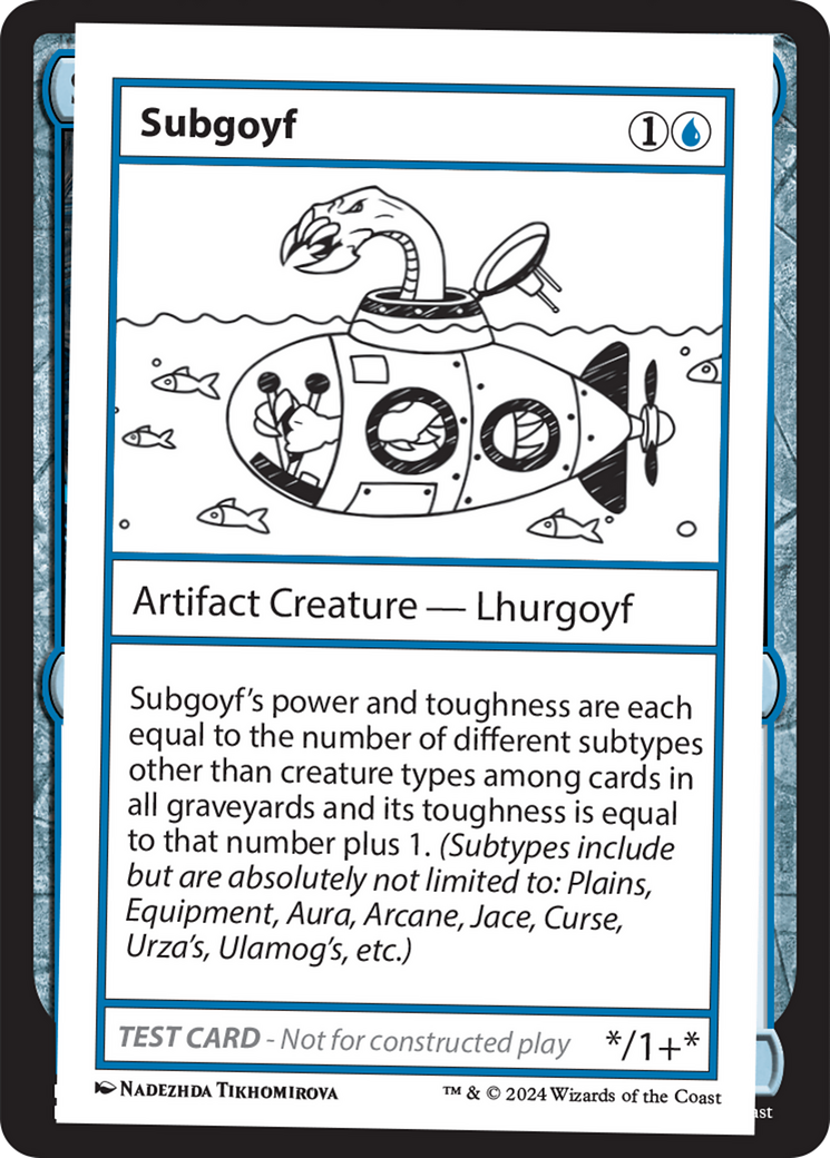 Subgoyf [Mystery Booster 2 Playtest Cards] | Exor Games Truro