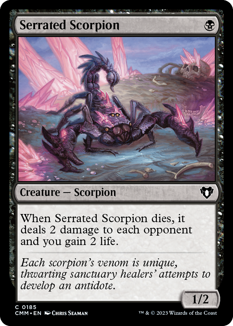 Serrated Scorpion [Commander Masters] | Exor Games Truro