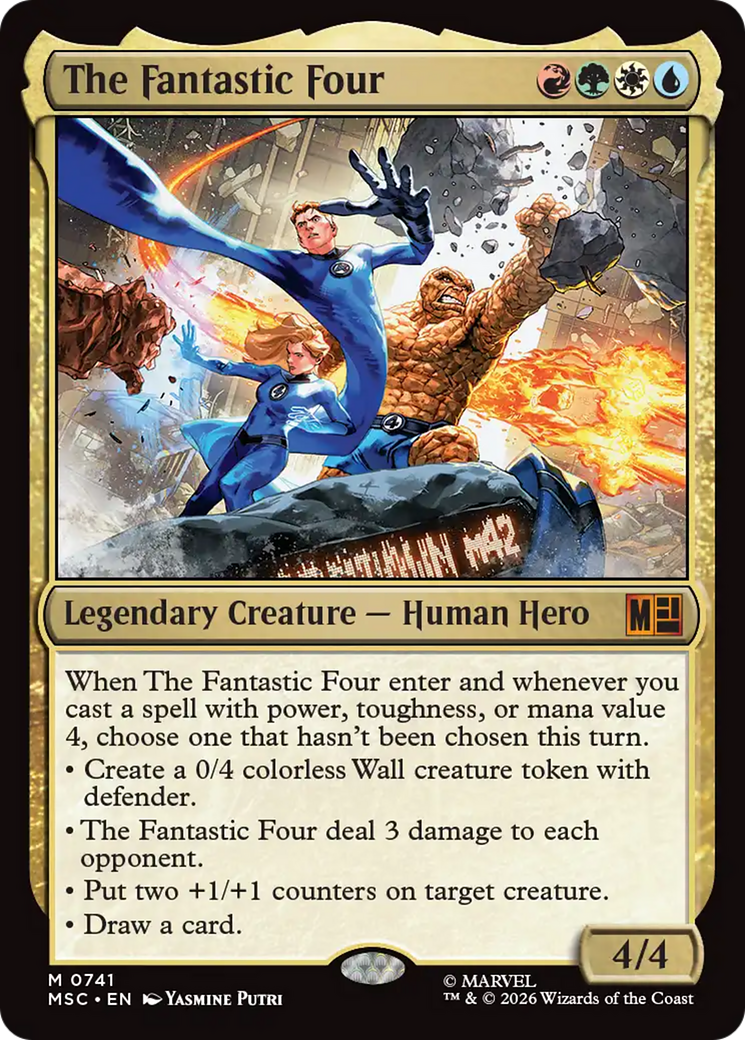 The Fantastic Four [Marvel Super Heroes Commander] | Exor Games Truro
