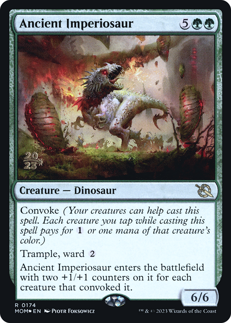 Ancient Imperiosaur [March of the Machine Prerelease Promos] | Exor Games Truro