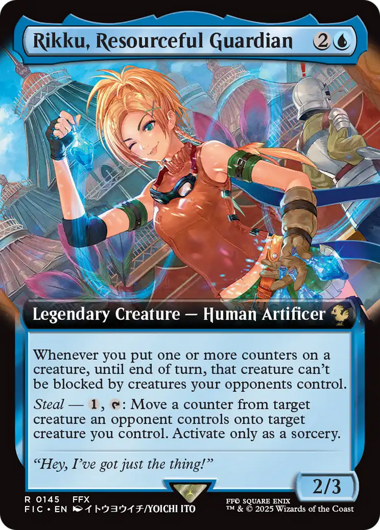 Rikku, Resourceful Guardian (Extended Art) [FINAL FANTASY Commander] | Exor Games Truro