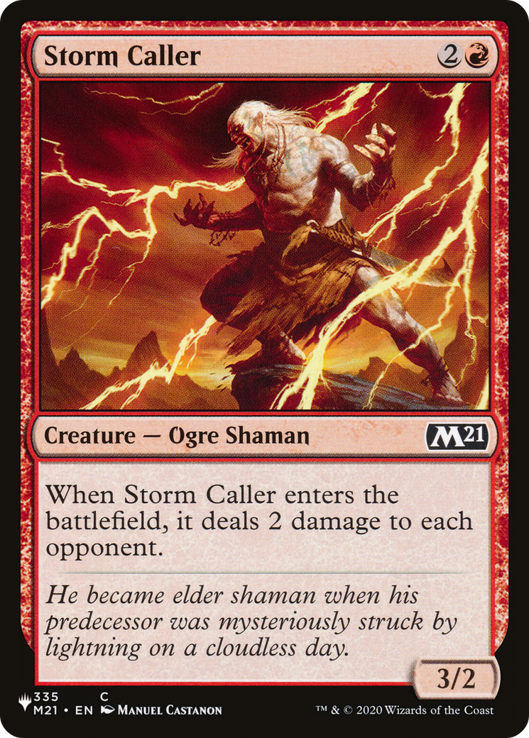 Storm Caller [The List Reprints] | Exor Games Truro