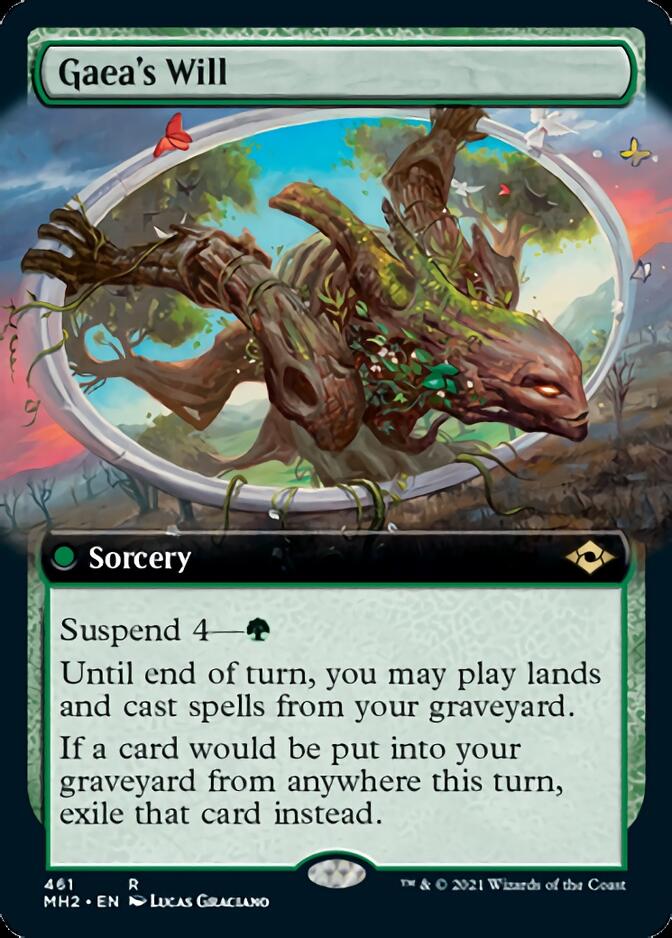 Gaea's Will (Extended Art) [Modern Horizons 2] | Exor Games Truro