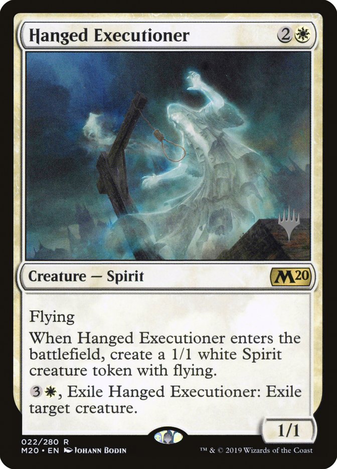 Hanged Executioner (Promo Pack) [Core Set 2020 Promos] | Exor Games Truro