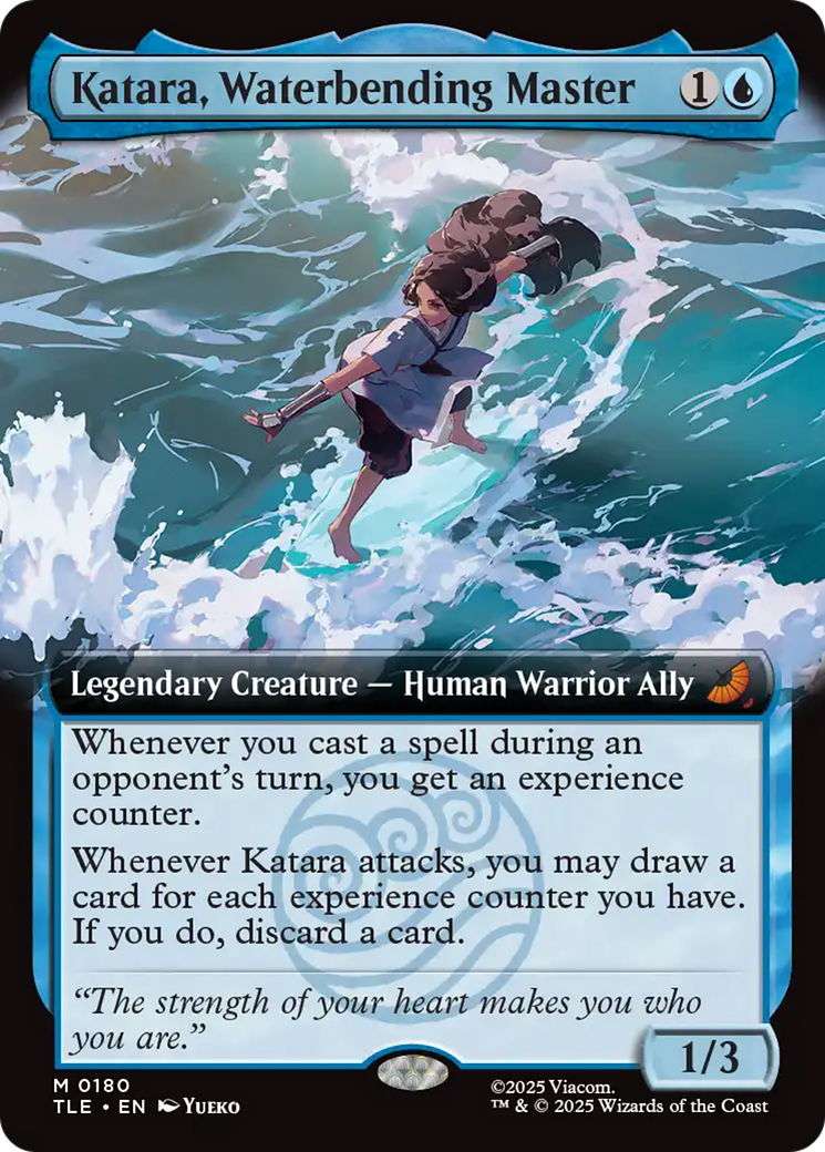 Katara, Waterbending Master (Extended Art) [Avatar: The Last Airbender: Eternal-Legal] | Exor Games Truro