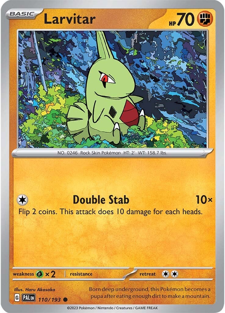 Larvitar (110/193) [Scarlet & Violet: Paldea Evolved] | Exor Games Truro