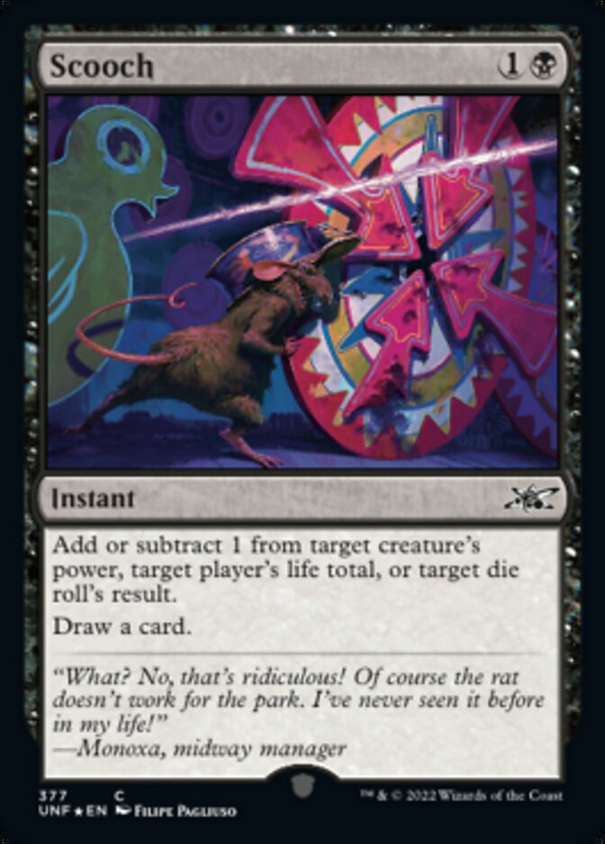 Scooch (Galaxy Foil) [Unfinity] | Exor Games Truro