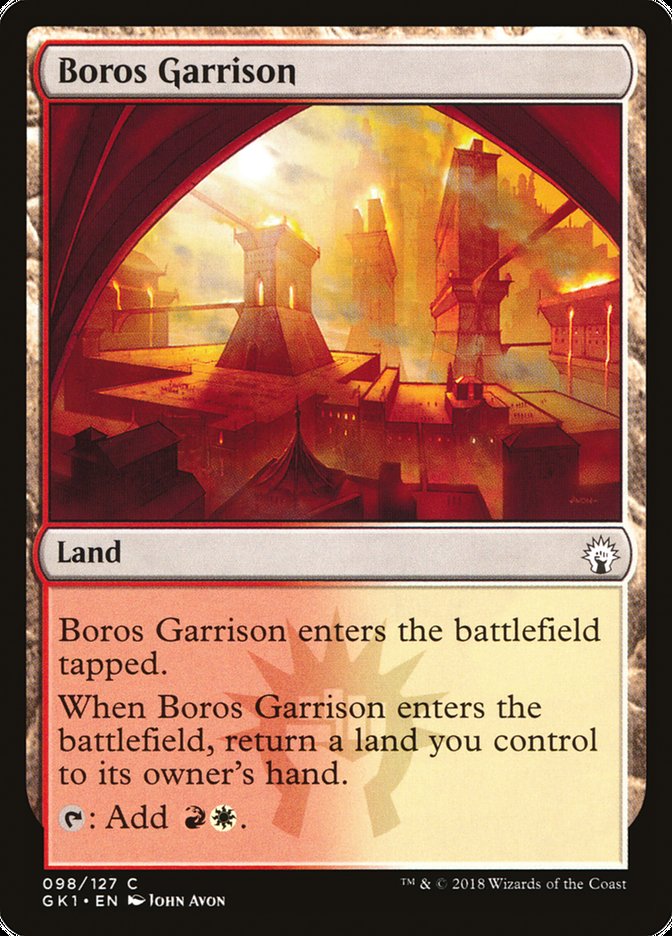 Boros Garrison [Guilds of Ravnica Guild Kit] | Exor Games Truro