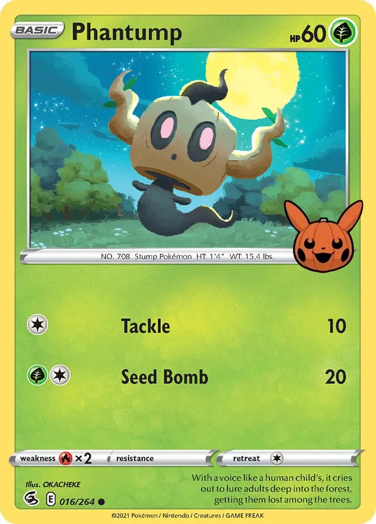 Phantump (016/264) [Trick or Trade] | Exor Games Truro