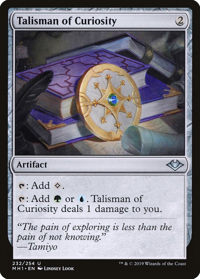 Talisman of Curiosity [Modern Horizons] | Exor Games Truro