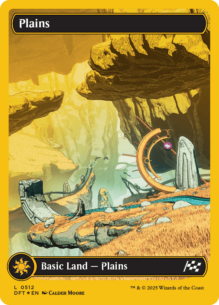 Plains (0512) (First-Place Foil) [Aetherdrift] | Exor Games Truro