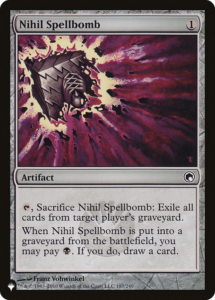 Nihil Spellbomb [The List] | Exor Games Truro