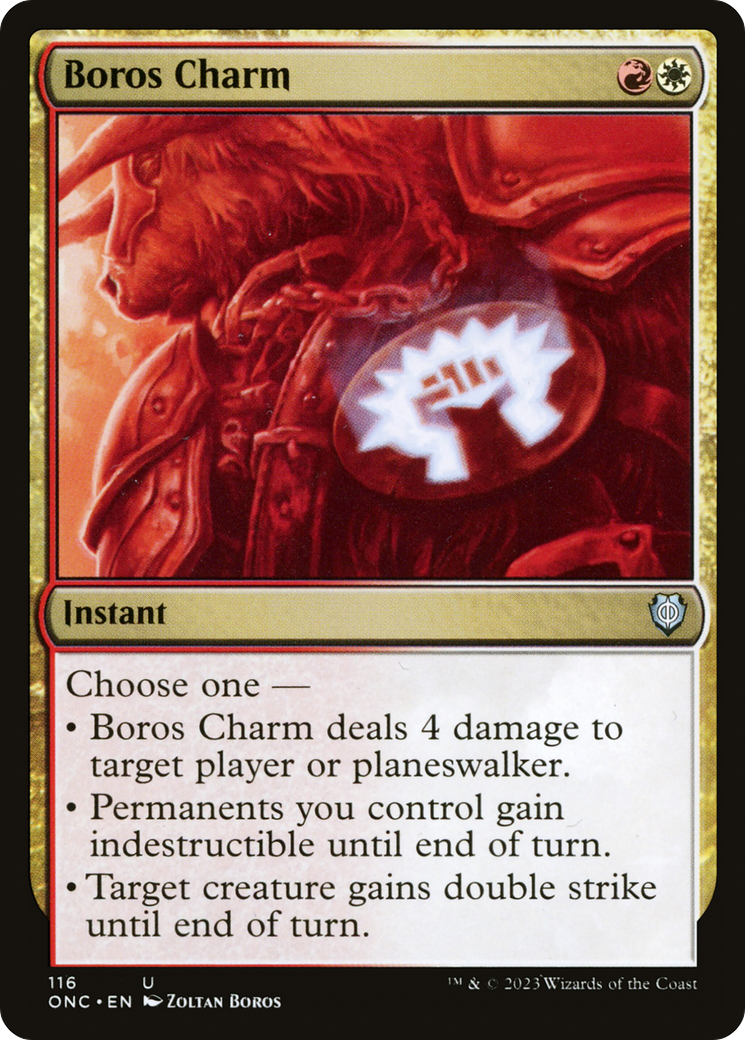 Boros Charm [Phyrexia: All Will Be One Commander] | Exor Games Truro